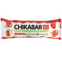 CHIKABAR Батончик в белом шоколаде с начинкой 60гр, 20шт/1кейсе (CHIKALAB)
